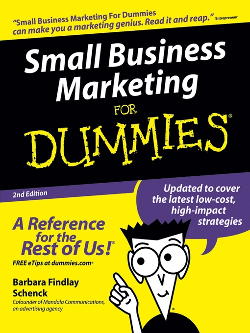 Title details for Small Business Marketing For Dummies by Barbara Findlay Schenck - Available